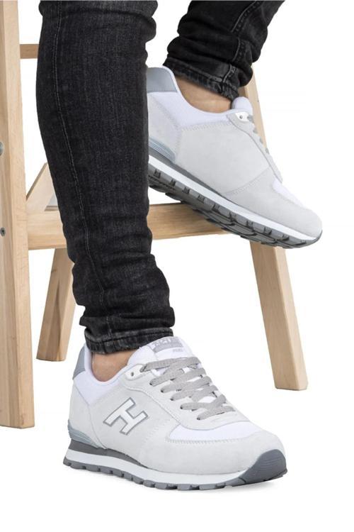 19250 Hakiki Deri Unisex Sneaker Spor Ayakkabı
