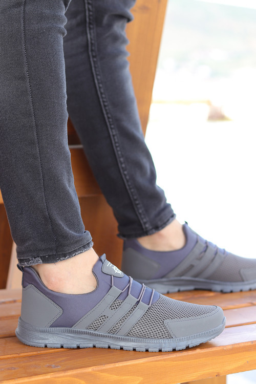 Huboss Rahat Taban Bağcıksız Erkek Spor Ayakkabı