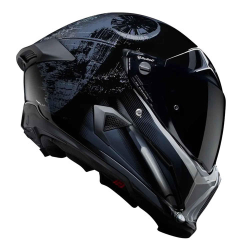 AT4.0 Carbon Darth Vader Kapalı Kask