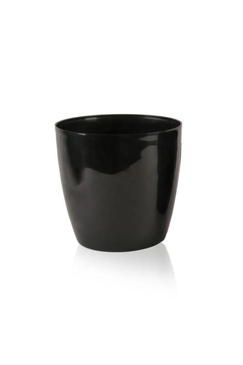 Yakut No.2 1,9 Lt Parlak Siyah Saksı