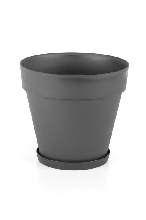 Ys05 Yalı Saksı 10 Litre 3'Lü Set Antrasit
