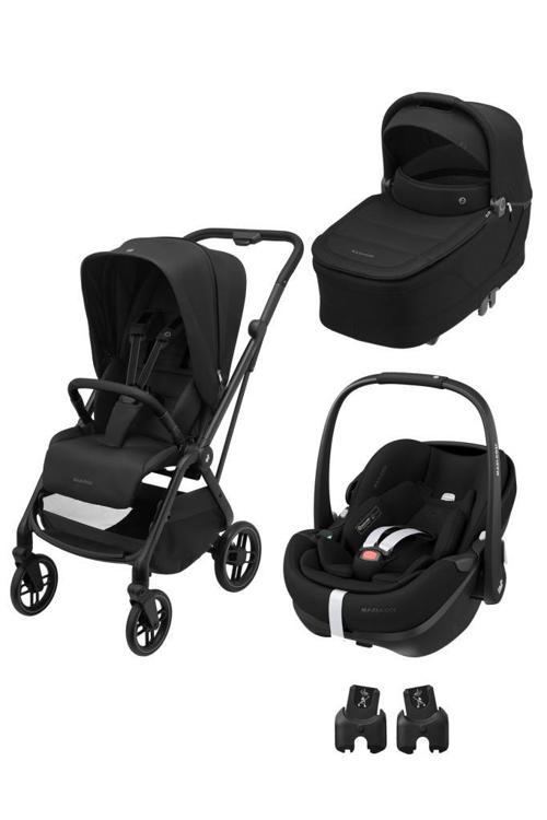 Leona2 3 ü 1 Arada Seyahat Sistem Bebek Arabası Twillic Black