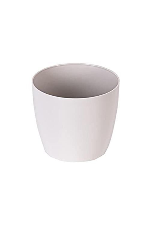 Yk05 Yakut Saksı No:5 Drenaj Aparatı Ile Birlikte 34Cm, 22 Litre Kirli Beyaz