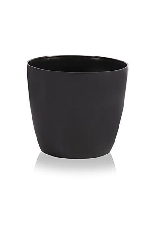 Yk05 Yakut Saksı No:5 Drenaj Aparatı Ile Birlikte 34Cm, 22 Litre Siyah