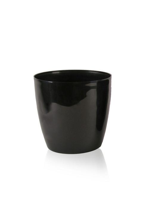 Yakut Saksı No.4 7,4 Litre Parlak Siyah