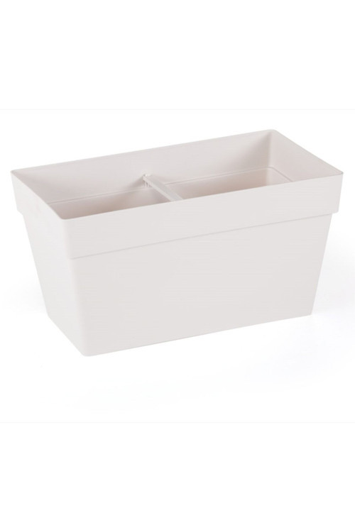 Serinova Yalı Balkon Saksı 10.8 Lt Kırk Beyaz