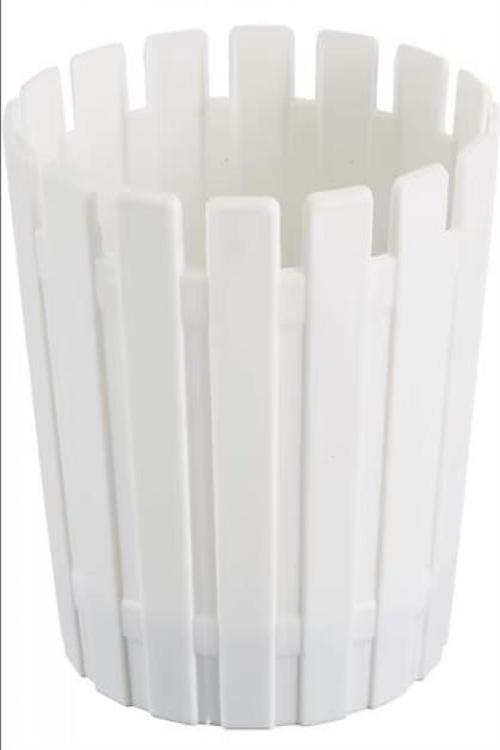 Poliwork Akasya Saksı Beyaz 14