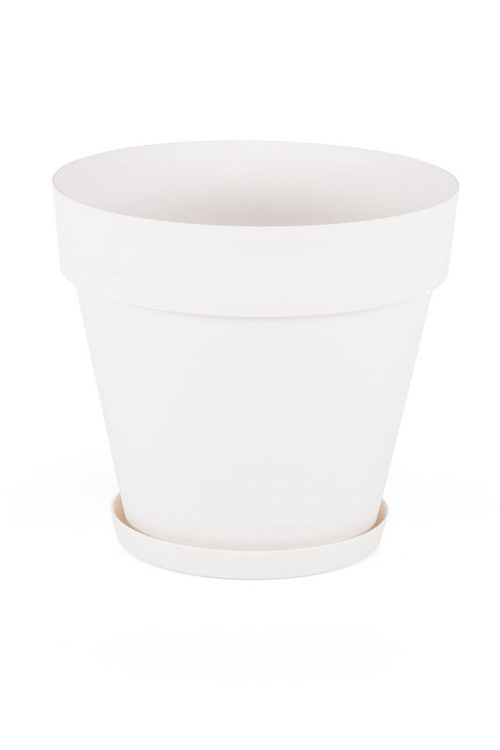 Yalı Saksı 1,7 Litre Kırık Beyaz | Dekoratif Saksı 1.7 Lt