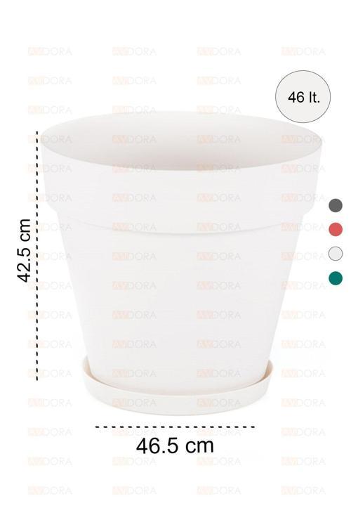 Yalı Saksı 46 Litre / Dekoratif Yalı Saksı