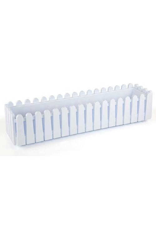 Istanbul Balkon Saksı Beyaz 14Lt