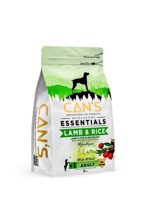Kuzu & Pirinç Yetişkin Köpek 3 Kg