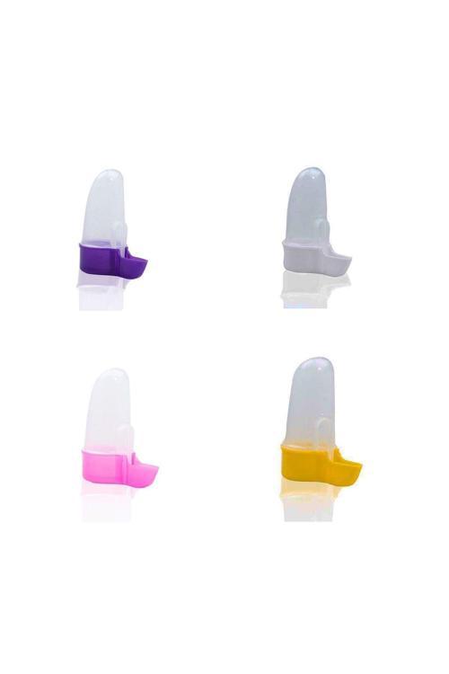 Pet Küçük Silikon Kuş Suluk 12 X 9 Cm 10 Adet