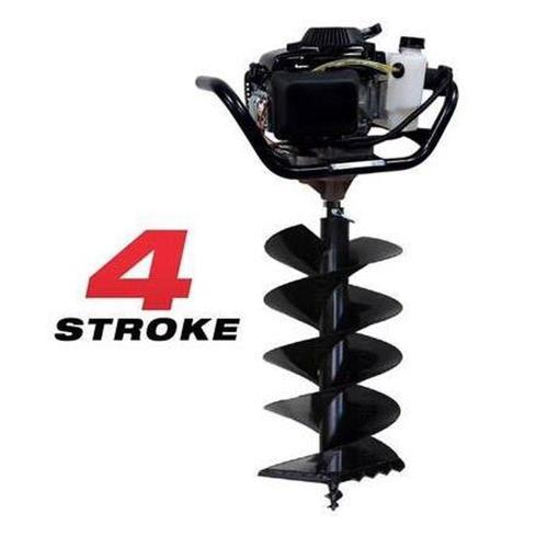 EA144P Çift Helezonlu 4 Zamanlı Toprak Burgu Makinası 400 mm 4 Hp