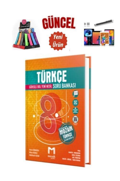 Mozaik 8. Sınıf Türkçe Soru Bankası+Kalemlik+Kalem