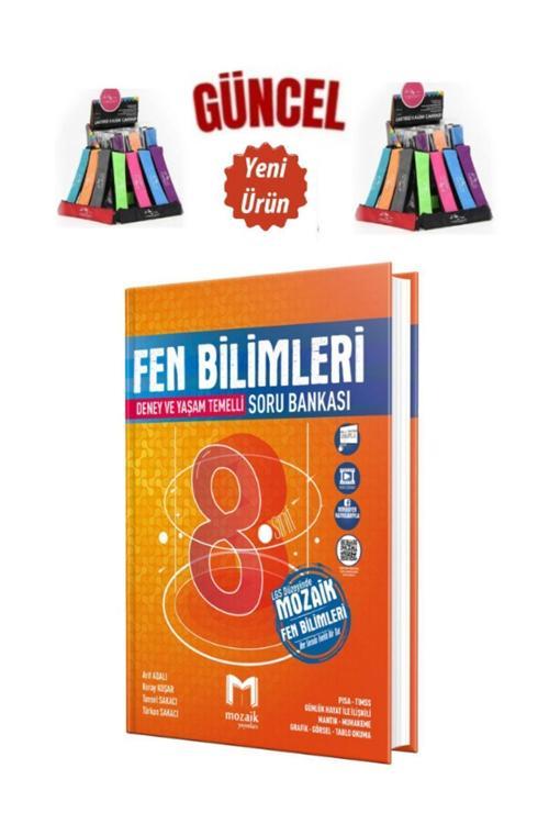 Mozaik 8. Sınıf Fen Bilimleri Soru Bankası+Cambridge Kalemlik