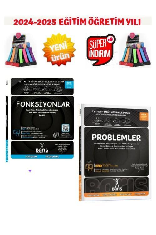 Barış Çelenk Güncel Fonksiyonlar+Problemler Konu Anlatımlı Fasikül Set+Kalemlik