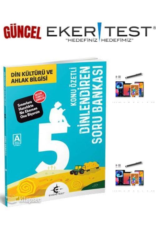 Eker Test 6. Sınıf Din Kültürü Ve Ahlak Bilgisi Konu Özetli Dinlendiren Soru Bankası+Kalem