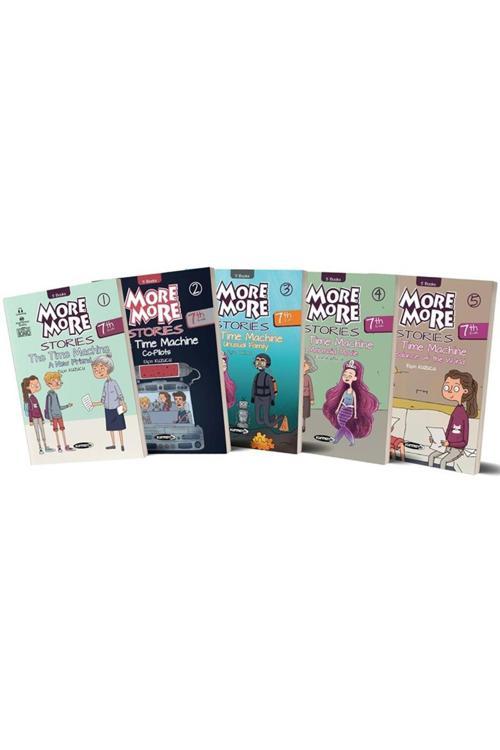 Kurmay Yayınları New More More 7.Sınıf Stories Ingilizce Hikaye Seti 5 Kitap