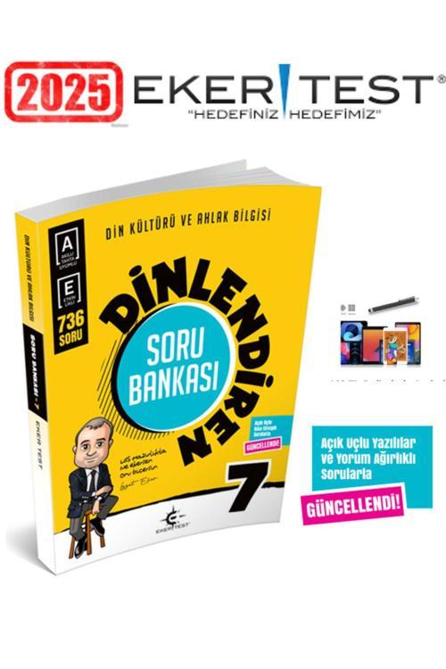 Eker Test 7.Sınıf Dinlendiren Soru Bankası+Android Kalem