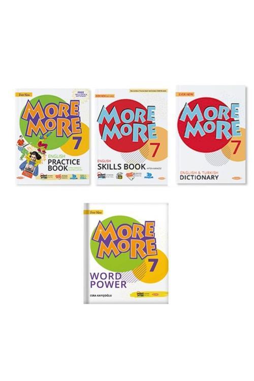 Kurmay Yayınları Kurmay Elt 7. Sınıf More And More Practice Book + Word Power Set 2 Kitap 2022