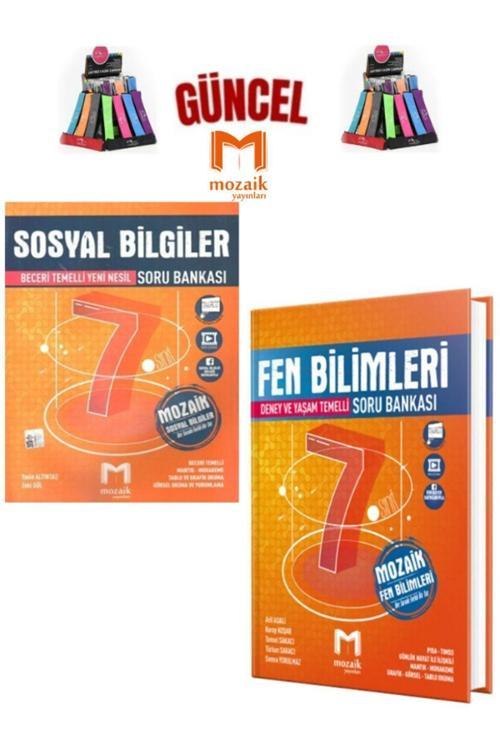 Mozaik 7.Sınıf Sosyal-Fen Bilimleri Video Çözümlü Soru Bankası Seti+Kalemlik