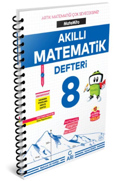Arı Yayıncılık 8.Sınıf Matemito Akıllı Matematik Defteri