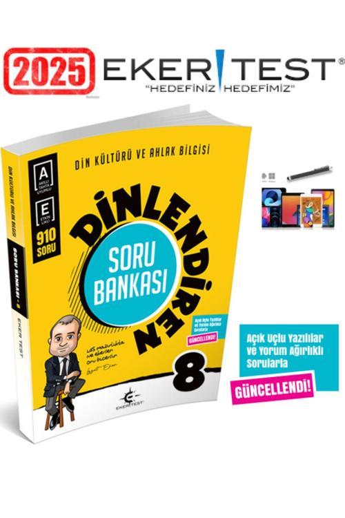 Eker Test 8.Sınıf Dinlendiren Soru Bankası+Android Kalem