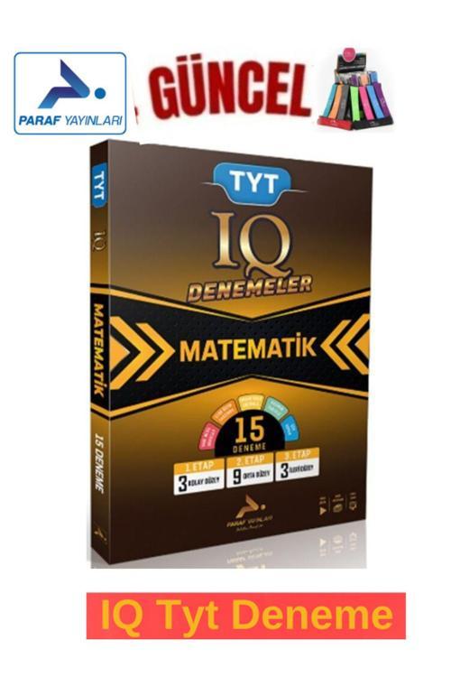 Güncel Paraf Matematik 15 Branş  IQ Deneme Seti+Kalemlik