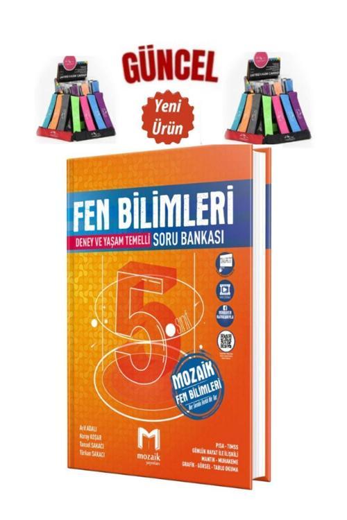 Mozaik 5.Sınıf Çözülebilir Yeni Nesil Fen Bilimleri Soru Bankası+Cambridge Kalemlik