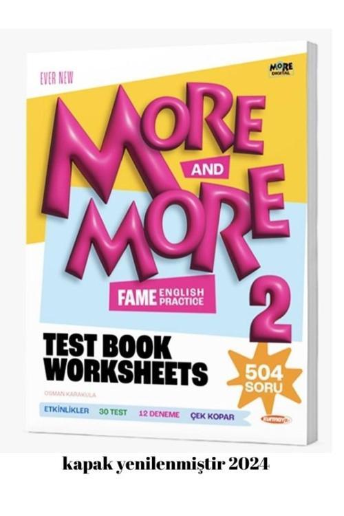 Kurmay Elt Yayınları 2 More&More Test Book & Worksheets