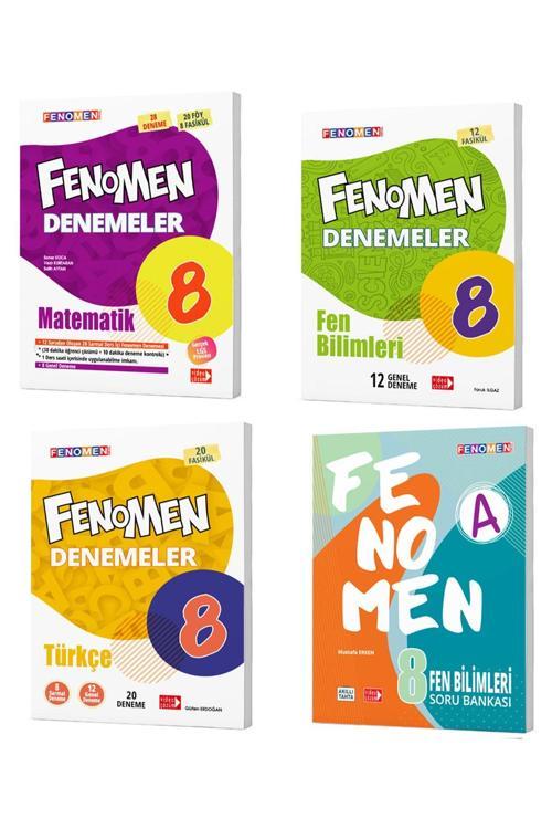 Fenomen Kitaplar 8 28Li Matematik Dnm-12Li Fen Deneme-20Li Türkçe Dnm-Fen B Sb (A) Yeni Nesile Kola Geçiş