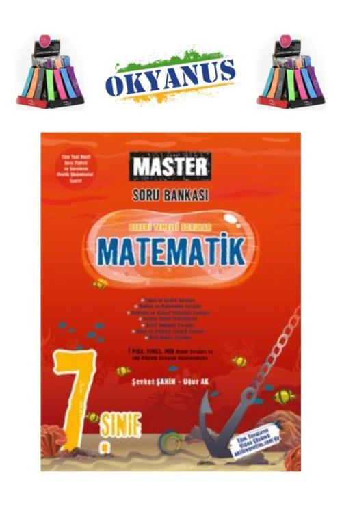Güncel 7.Sınıf Master Matematik  Beceri Temelli Soru Bankası+Kalemlik