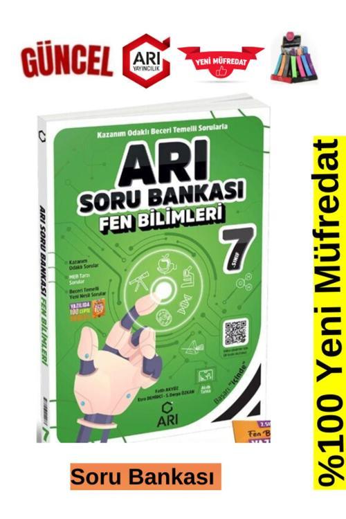 Arı Yayınları Güncel 7.Sınıf Fen Soru Bankası Seti+Kalemlik