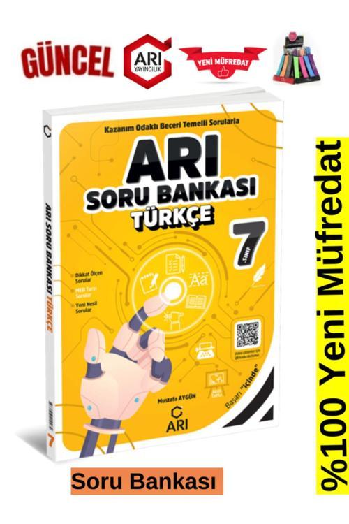 Arı Yayınları Güncel 7.Sınıf Türkçe Soru Bankası Seti+Kalemlik