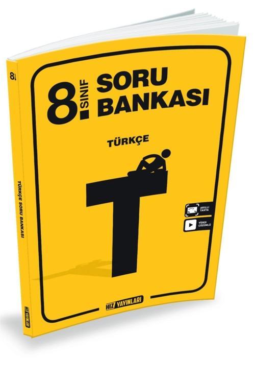 Hız Yayınları 8. Sınıf Türkçe Soru Bankası