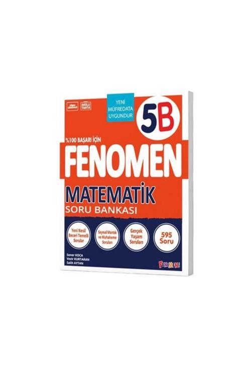 Fenomen Yayıncılık Fenomen Yayınları 5 Matematik B Soru Bankası 2024-25 Güncel Baskı