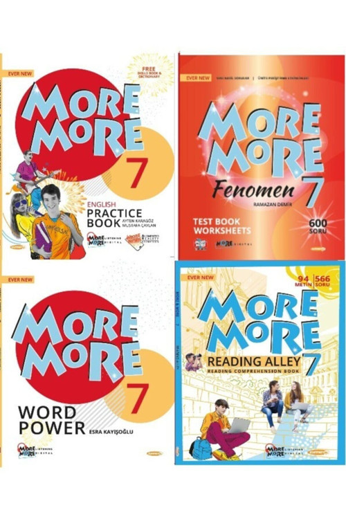 Kurmay Elt Yayınları 7.Sınıf More & More Ingilizce Seti