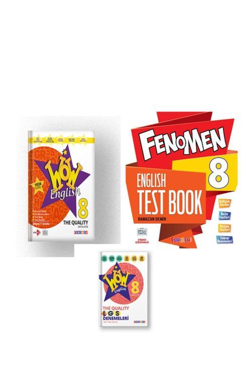 Fenomen Çocuk Fenomen 8.Sınıf Englısh Test Book + Wow 8 Englısh The Qualıty+Wow 8 Englısh The Qualıty 52 Deneme