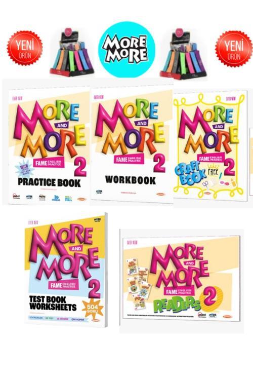 More&more 2 Practice Book Set(PRATİCEBOOK-SKİLLS BOOK-DICTIONARY-READERS-TESTBOOK)+KALEMLİK