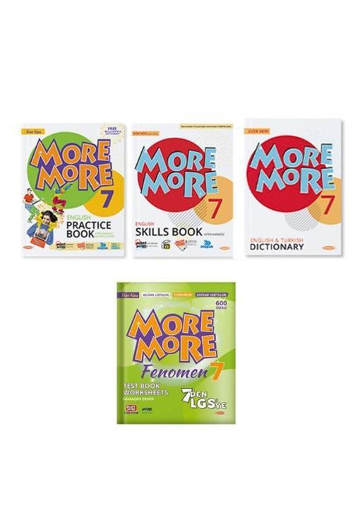 Kurmay Yayınları Kurmay Elt 7. Sınıf More And More Practice Book + Test Book Set 2 Kitap 2022