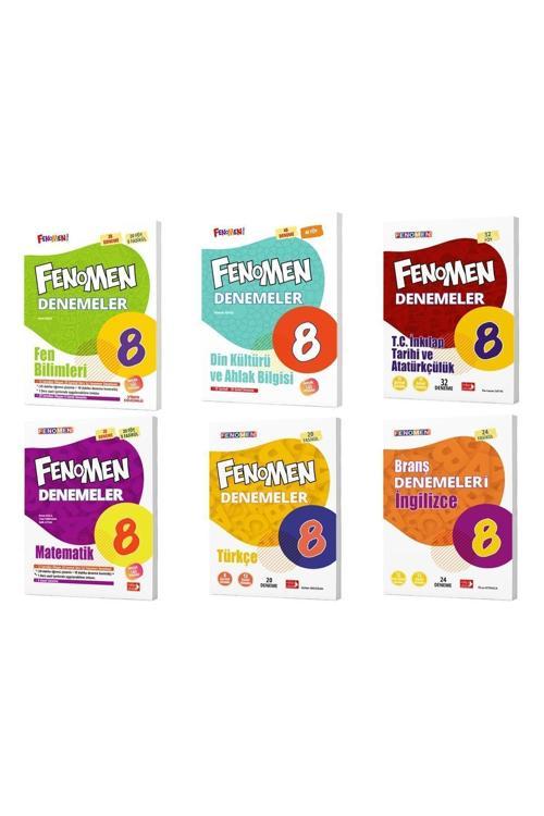 Fenomen Yayınları Deneme seti tam set (6 ders)