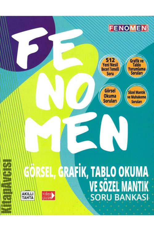 Fenomen Okul Fenomen Görsel, Grafik, Tablo Okuma Ve Sözel Mantık Soru Bankası