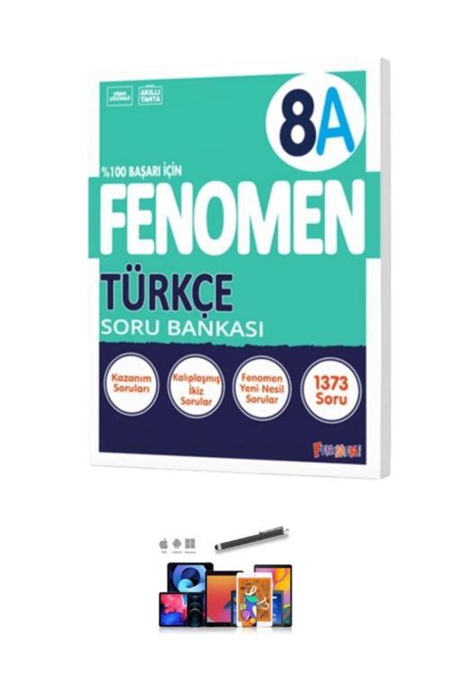 2025 Kurmay 8.sınıf Türkçe8a Kazanım Sorular(1373SORU)soru Bankası Dokunmatik Kalem