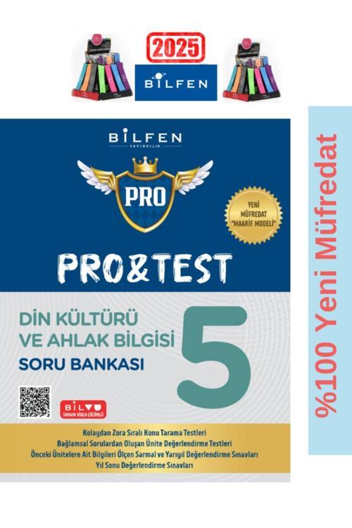Güncel Protest 5.Sınıf %100 Yeni Müfredat Din Soru Bankası Seti+Kalemlik