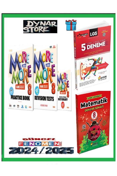 Kurmay Elt Yayınları 8 Sınıf More And More Practice Book Seti Lgs