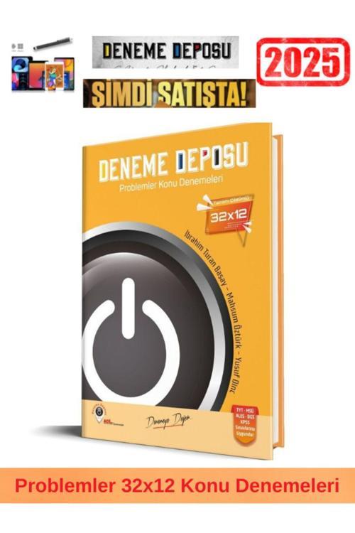Deneme Deposu TYT Problemler Konu Denemeleri(32x12)+Android Kalem