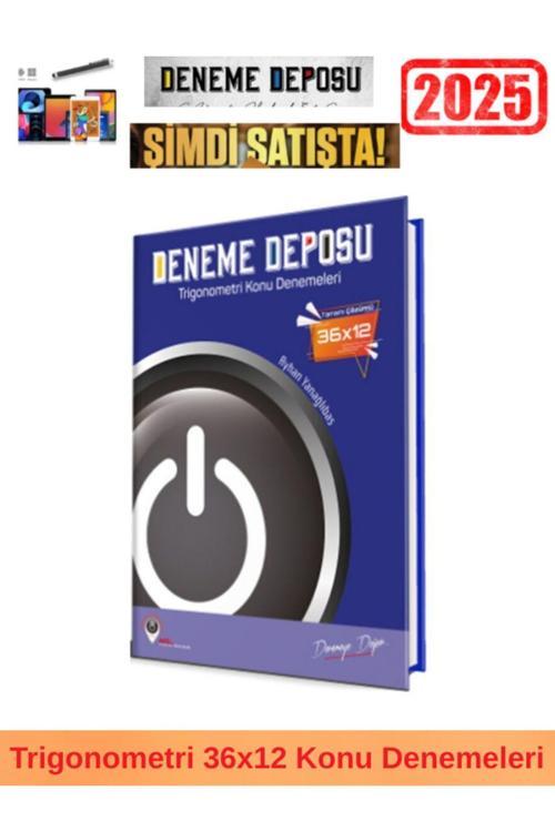 Deneme Deposu Güncel AYT Trigonometri Konu Denemeleri (36x12)+Android Kalem