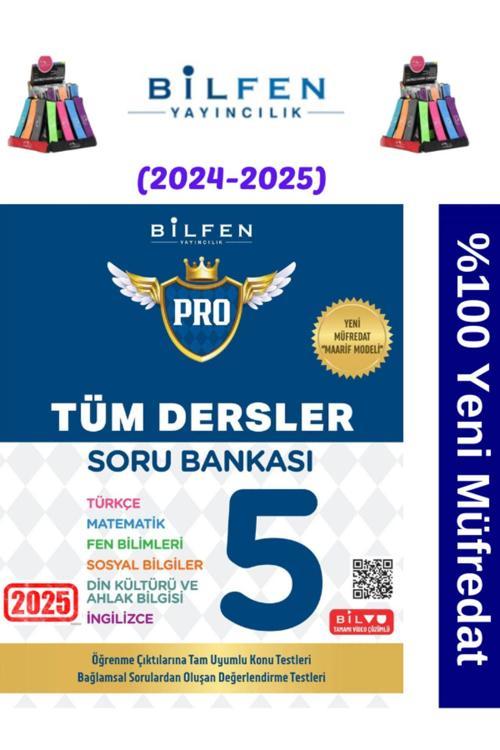 2025 5.Sınıf Protest Tüm Dersler(T-M-F-S-İ-D)%100 Yeni Müfredat Soru Bankası+Kalemlik