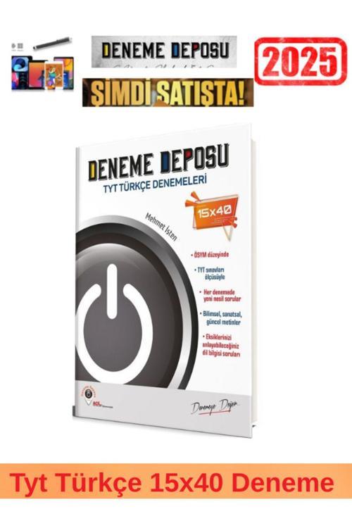 Deneme Deposu Güncel TYT Türkçe Denemeleri 15x40 +Android Kalem