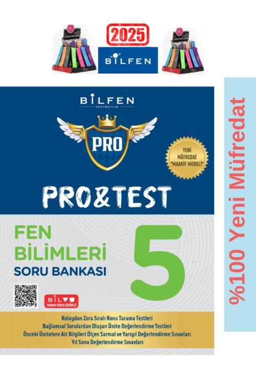 Güncel Protest 5.Sınıf %100 Yeni Müfredat Fen Soru Bankası Seti+Kalemlik